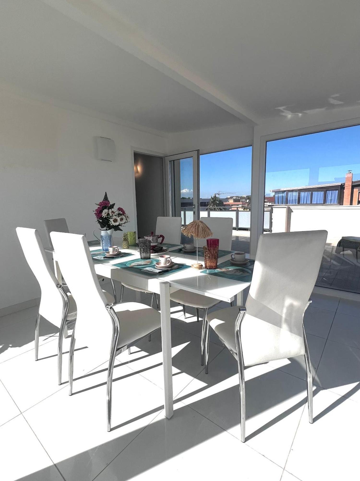 Roma Airport Sky Apartments Fiumicino Luaran gambar