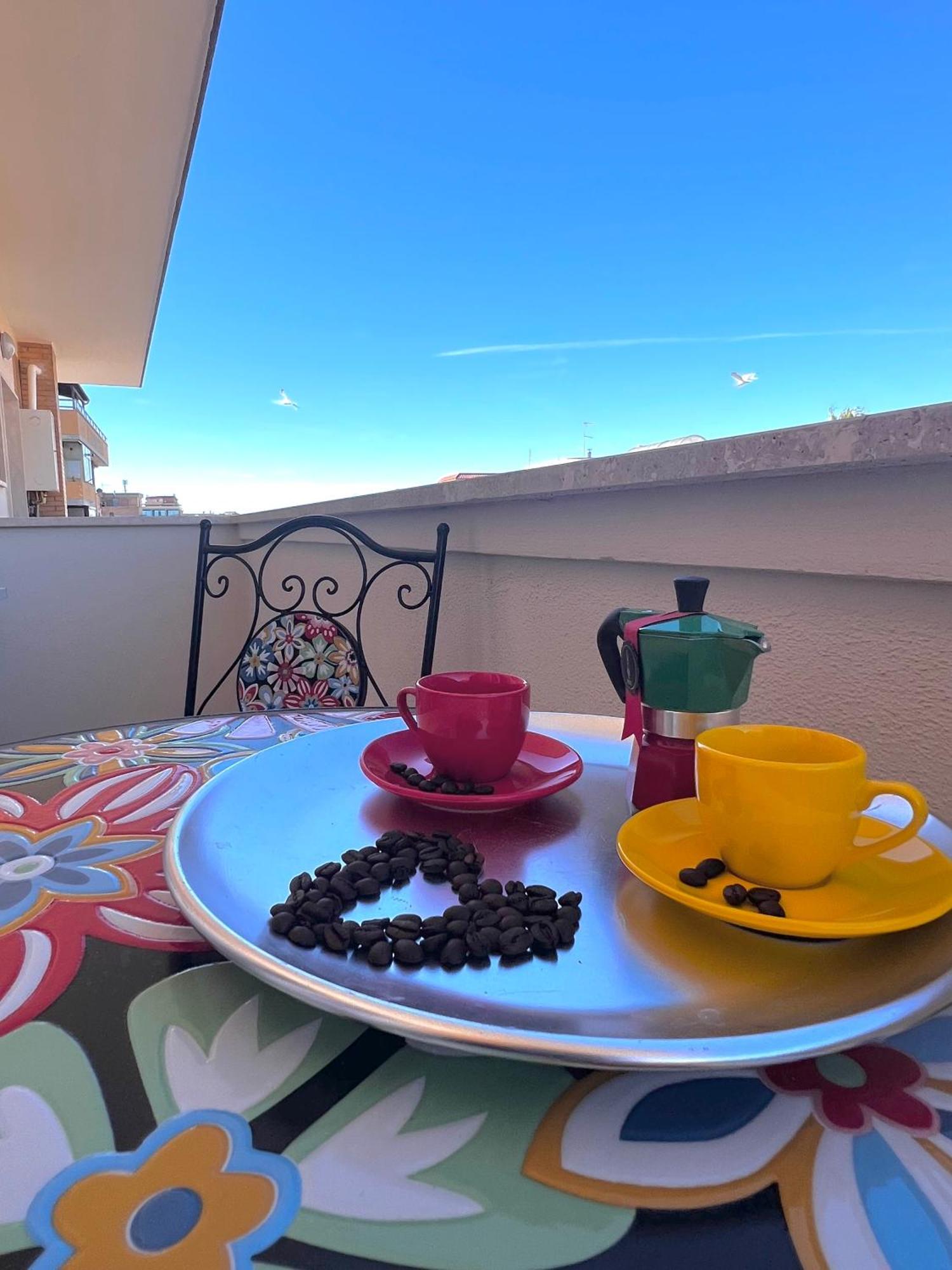 Roma Airport Sky Apartments Fiumicino Luaran gambar
