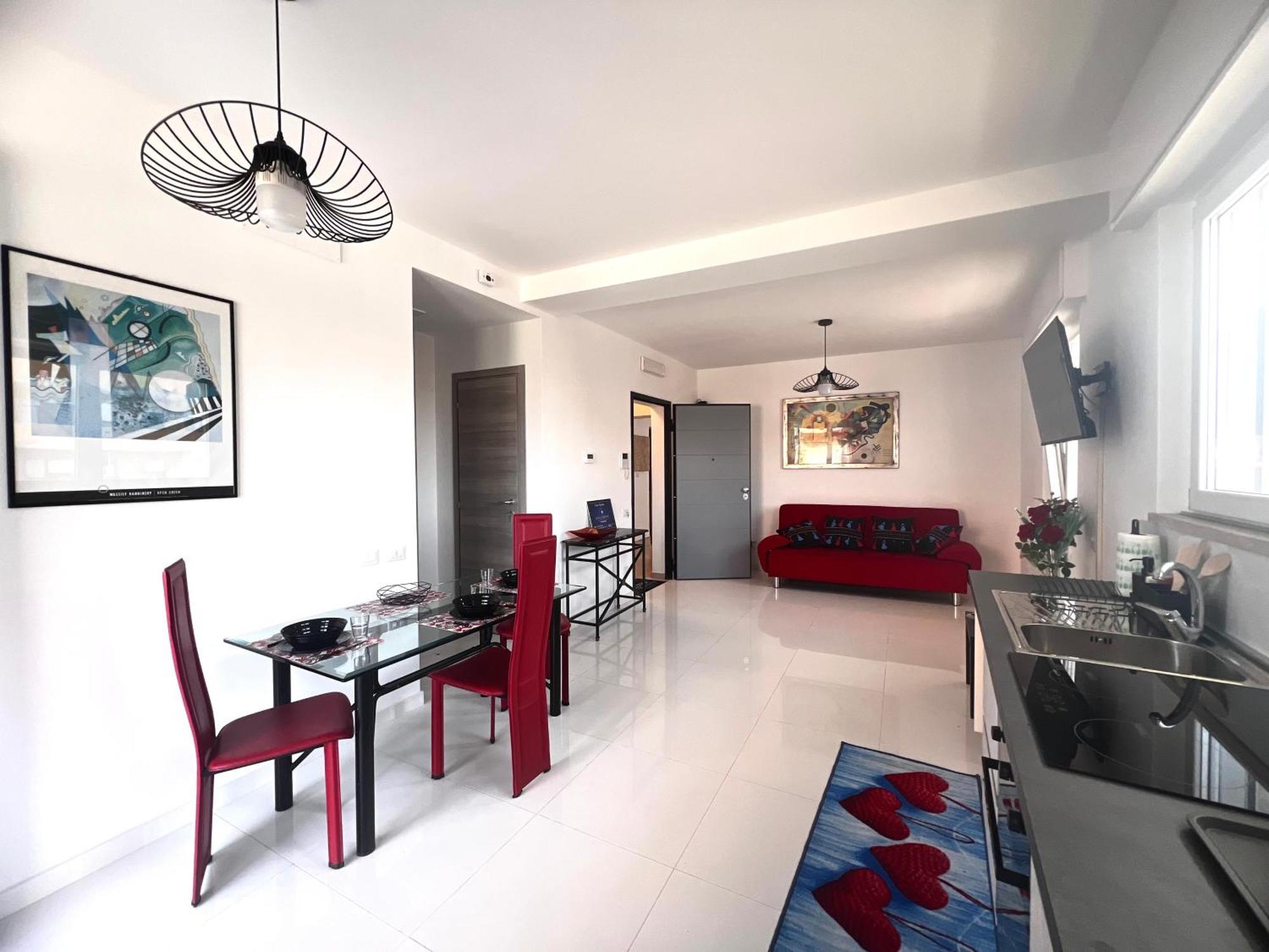 Roma Airport Sky Apartments Fiumicino Luaran gambar