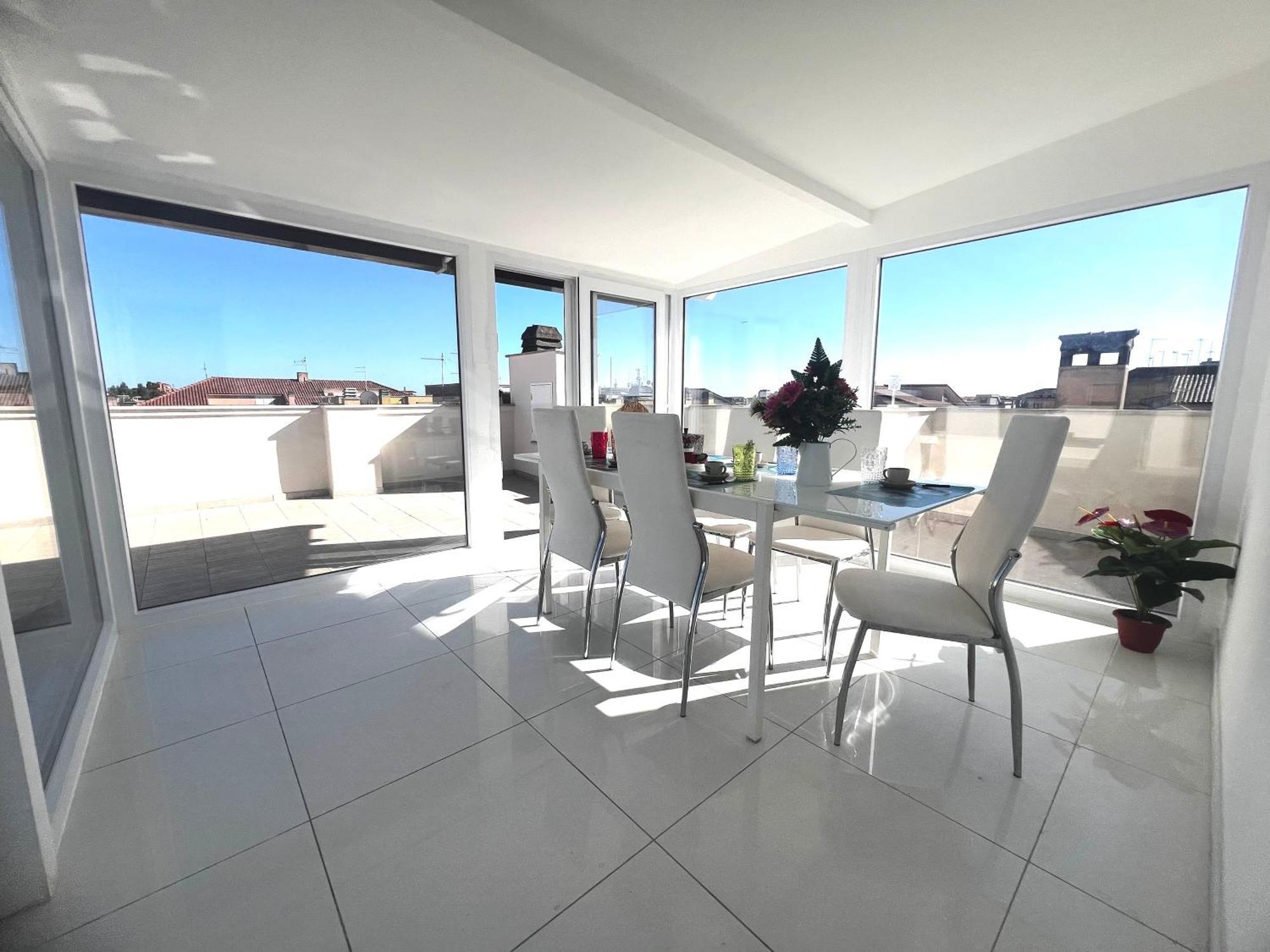 Roma Airport Sky Apartments Fiumicino Luaran gambar
