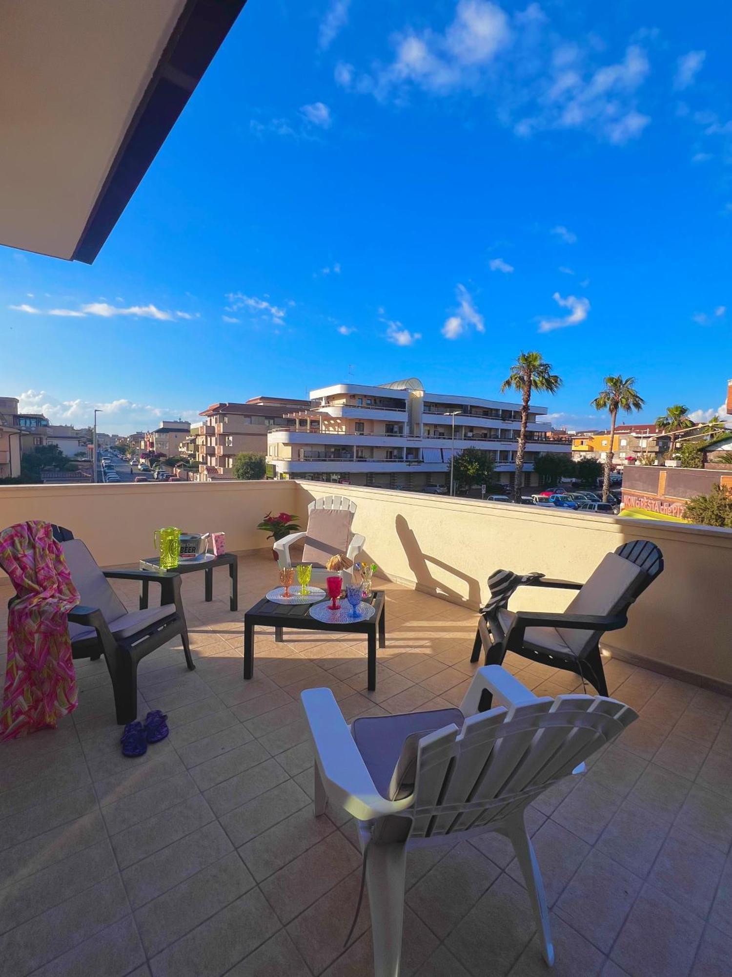 Roma Airport Sky Apartments Fiumicino Luaran gambar
