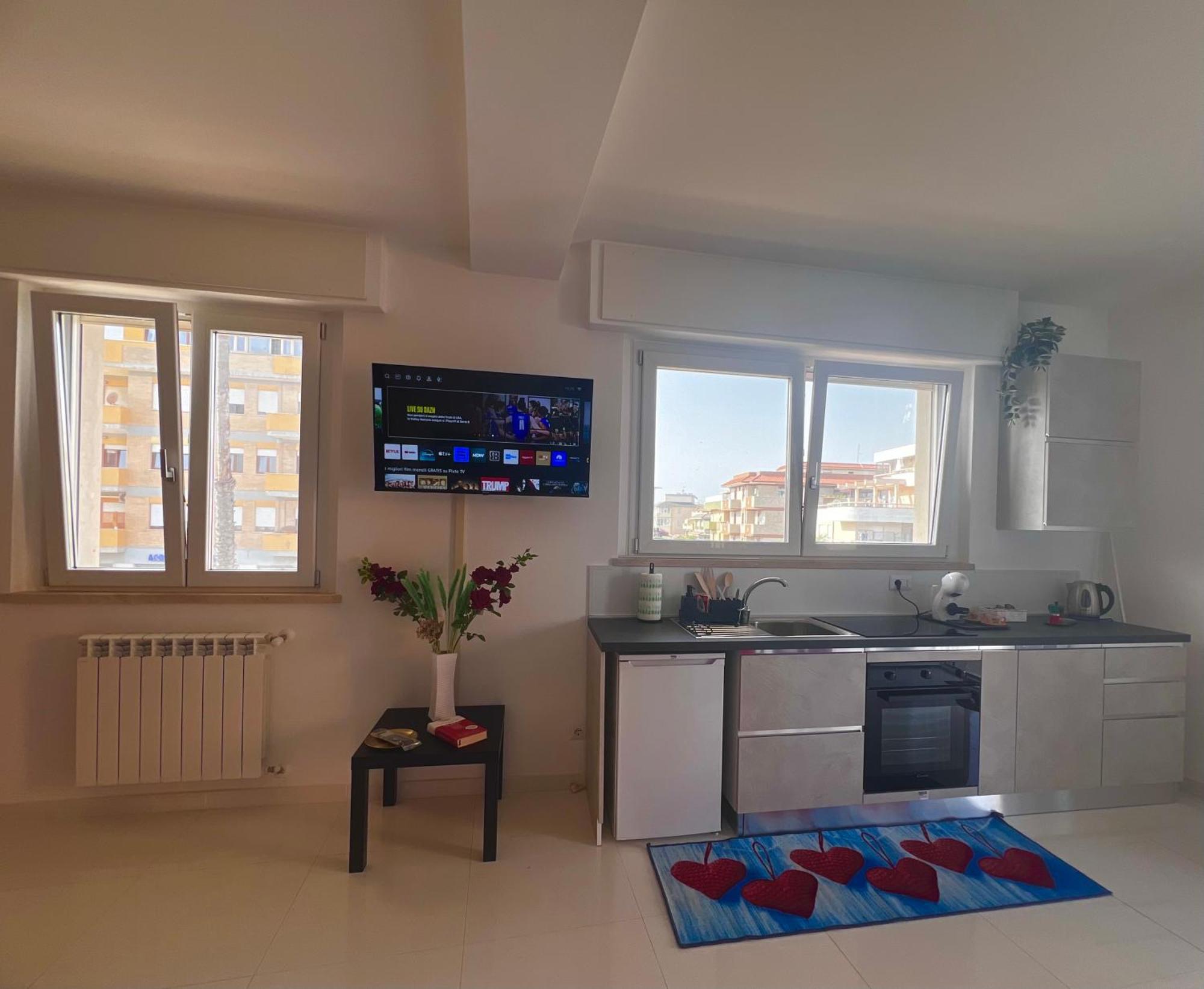 Roma Airport Sky Apartments Fiumicino Luaran gambar